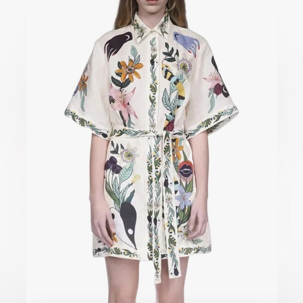 Meagan shirt dress NWOT